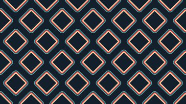 Retro 1970 'ler Soyut Vektör Arkaplanı, Renkli Geometrik Şekiller ve Çizgiler, Vintage 70' ler Destern Design, Minimalist Sanatçı.