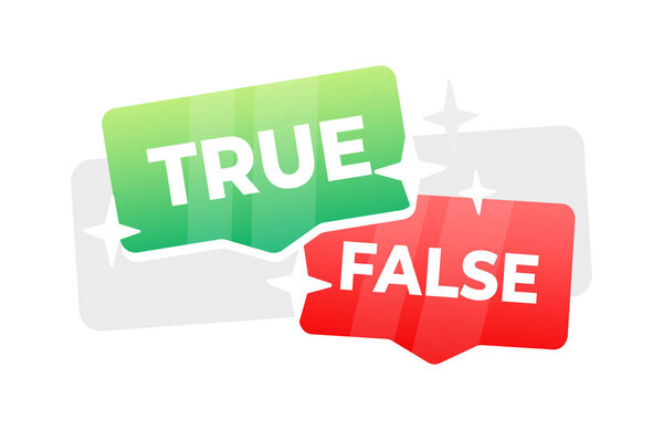 Two speech bubbles with FUTURE in green and PAST in red, symbolizing the contrast and transition between times