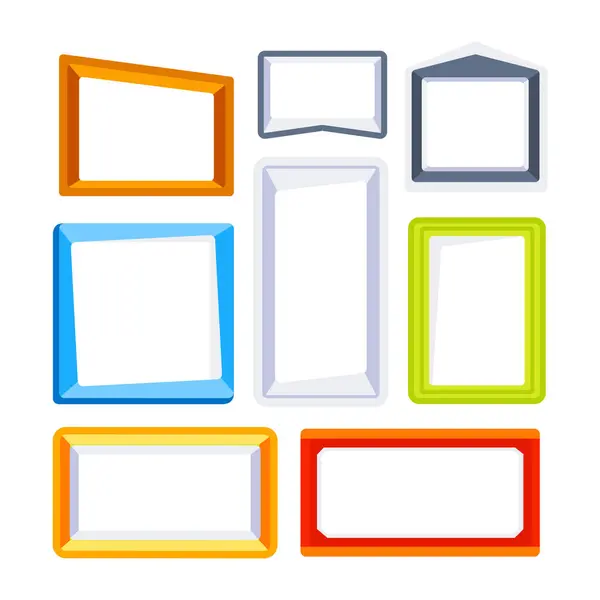 Resim resminin şablonunu çerçevele. Sanat galerisi duvarı çerçevesi.