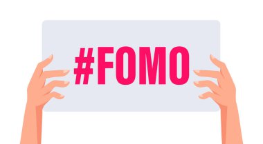 Ellerinde hashtag işareti var. Kaçırma korkusu.