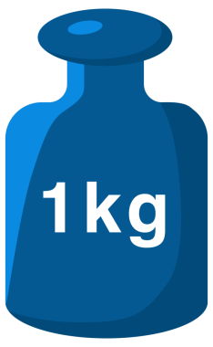 Ağırlık ölçümü için elektronik ve mekanik ölçekleri depola. Pazar ya da mutfak ölçüm aleti. resimleme.