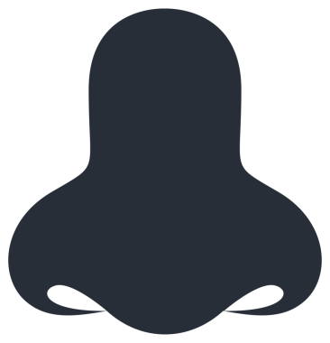 Beş insan duyusu seti. Görme, duyma, koklama, tat alma ve dokunma. resimleme.