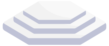 Beyaz arkaplanda izole edilmiş beyaz ürün podyumu sahnesi ayarla.