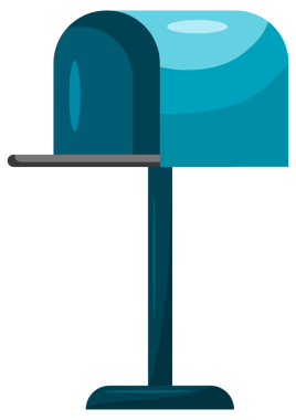 Posta kutusu seti. İletişim için posta kutuları, posta kutuları. Posta bülteni paket teslimatı.