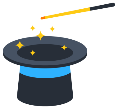 Sihirbaz şapkası, tavşan kulaklı sihirli şapka. Tavşanlı sihirbaz şapkası