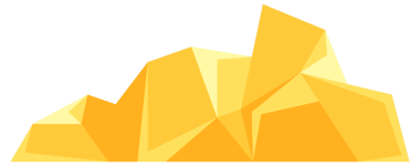 Altın külçeler. Altın madeni, kaya cevheri ve taşlar