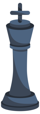 Satranç taşları. Masa oyunu. Kral kraliçe, fil ve at.