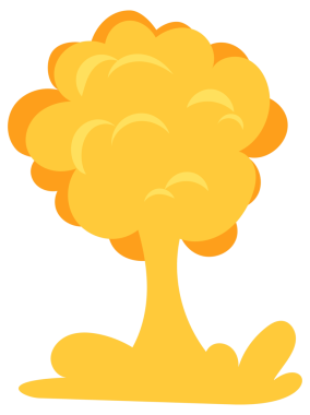 Patlama Efekti Ayarlandı. Patlama Koleksiyonu. Bomba ve dinamit patlama etkisi.