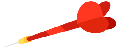 Darts equipment collection. Dart throwing boards with arrows