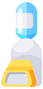 Astım ilacı ikonu hazır. Öksürük şurubu, Alerjik Hasta