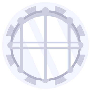 Lomboz düz stil. Uçak penceresi. Cam pencereler etrafında gemi teknesi.