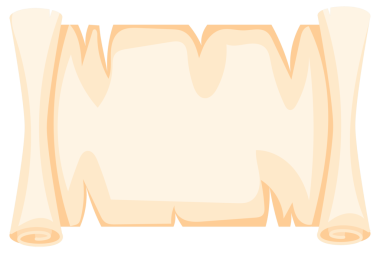 Tarihi belgeleri temsil eden eski kağıt parşömenleri