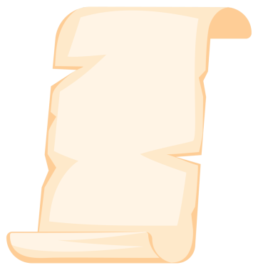 Tarihi belgeleri temsil eden eski kağıt parşömenleri