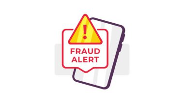 Beyaz ve yeşil ekran geçmişi olan akıllı telefon dolandırıcılık uyarısı alınıyor