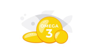 Omega 3 kapsülleri beyaz ve yeşil ekranda izole edilmiş balık yağı ek animasyonu