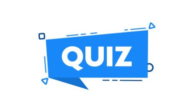 Alfa kanalı ve yeşil ekran arka planına sahip animasyon sınav pankartı