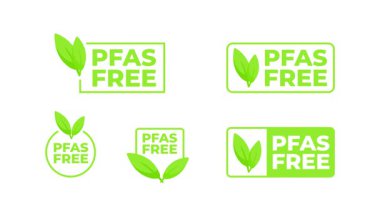 PFAS, perfloroalkil ve polifloroalkil maddeler içermeyen ürünler için canlandırılmış simgeler ve logolar