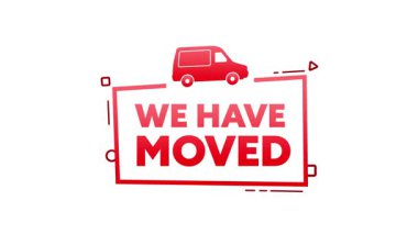 Canlandırılmış kırmızı minibüsle beyaz ve yeşil ekran arka planına işaret koyduk.