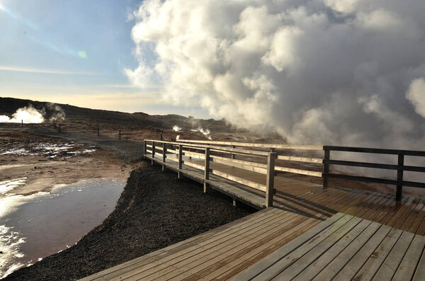 Горячие источники в Исландии
. 