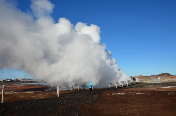 Hot springs in Iceland.