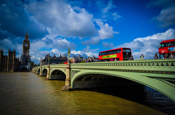 Puente Westminster Londres Reino Unido — Foto de Stock
