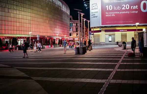 Katowice Merkez İstasyonu, Yukarı Silezya, Polonya. 