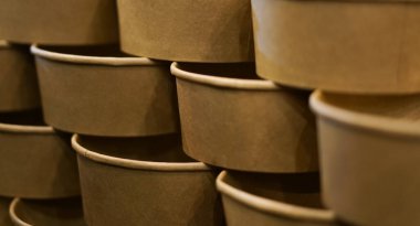 Çevre dostu ambalaj. Kapat..