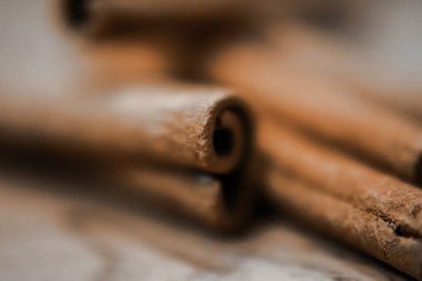 Tarçın çubukları. Kapat. 