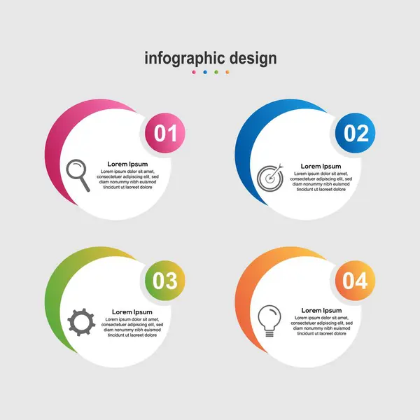 Infographic Design Business Gradient