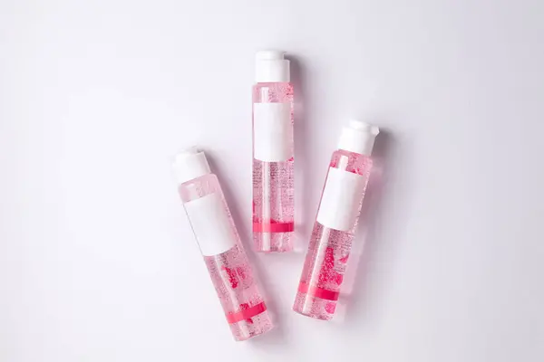 Cosmetische Producten Flessen Studio Shot — Stockfoto