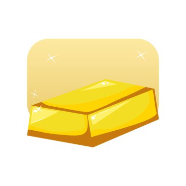   Altın kaya vektör çizimi tasarımı