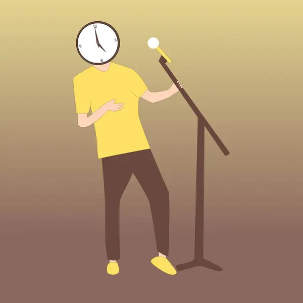 Şarkı söyleyen bir erkek karakter yarattım.