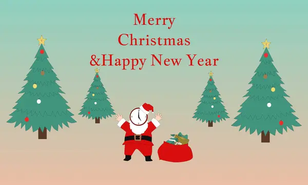 Yeni yılı kutlamak için bir Noel Baba karakteri yarattım.