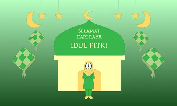 Ramazan ayını karşılayan Müslüman bir kadın karakter yarattım.