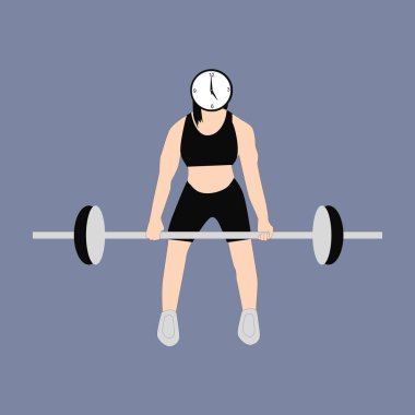 Halter kaldıran bir kadın karakter yarattım.