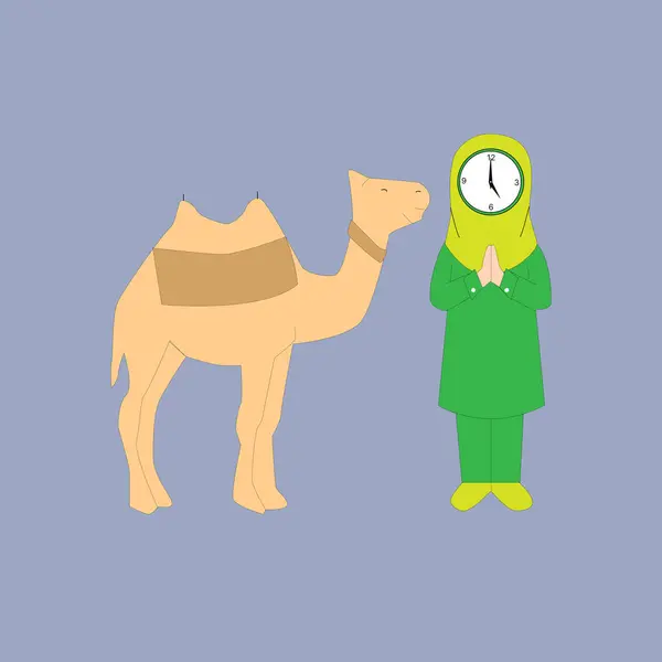 Ben, müslüman bir dişi deve yarattım.