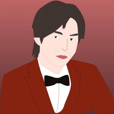 Bir erkek giysi modeli yarattım.