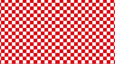Canlı kırmızı ve beyaz kareli desenli bir arka plan. Tasarımlarınıza, el sanatlarınıza ya da sunumlarınıza klasik ve çok yönlü bir dokunuş eklemek için mükemmel. Çeşitli uygulamalar için pürüzsüz ve fayanssız.