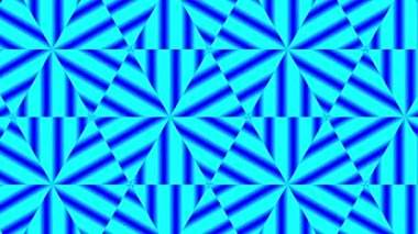 Mavi üçgenlerin ve açık mavi arkaplanda yayılan çizgilerin tekrarladığı bir şablon. Geometrik tasarım, yıldız patlaması etkisi, modern ve soyut. Renk karşıtlığı.