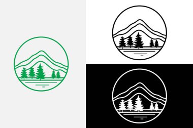 Modern çizgi sanat beyin ampulü beyaz logo örneği temiz tasarım 