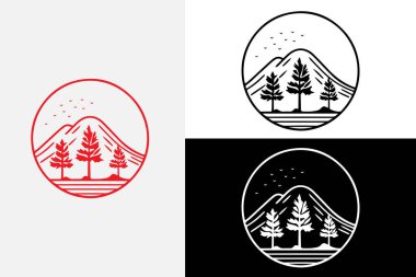 Modern çizgi sanat beyin ampulü beyaz logo örneği temiz tasarım 