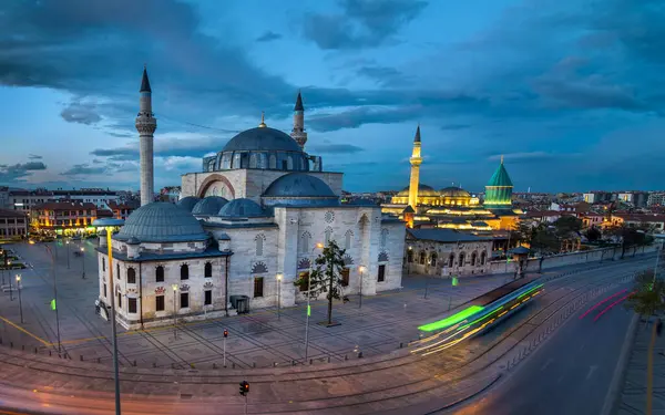 İstanbul 'daki Hagia Sofya Camii manzarası