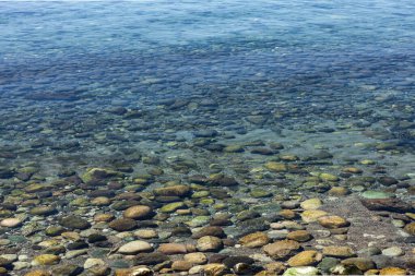 Nahuel Huapi Gölü 'nün güzel manzarası, San Carlos de Bariloche Açık bir bahar gününde