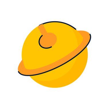 Beyaz arkaplanda altın Noel çanı taşıyıcısı