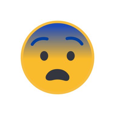 Beyaz arkaplanda izole edilmiş sarı vektör simgesi