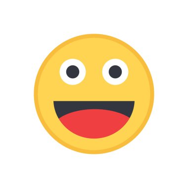 Beyaz arkaplanda izole edilmiş sarı vektör simgesi