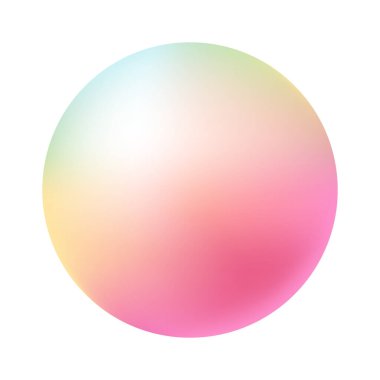 Beyaz arkaplanda vektör modern holografik gradyan