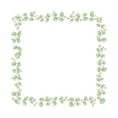 Vektör yaprak ögesi süslemesi arkaplan tasarımı