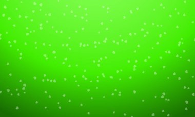 Mutlu sevgililer günleri yüzen kalpler tasarımı selamlıyor