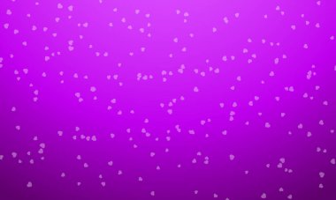 5 Vektör mutlu sevgililer günü yüzen kalpler tasarımı selamlıyor